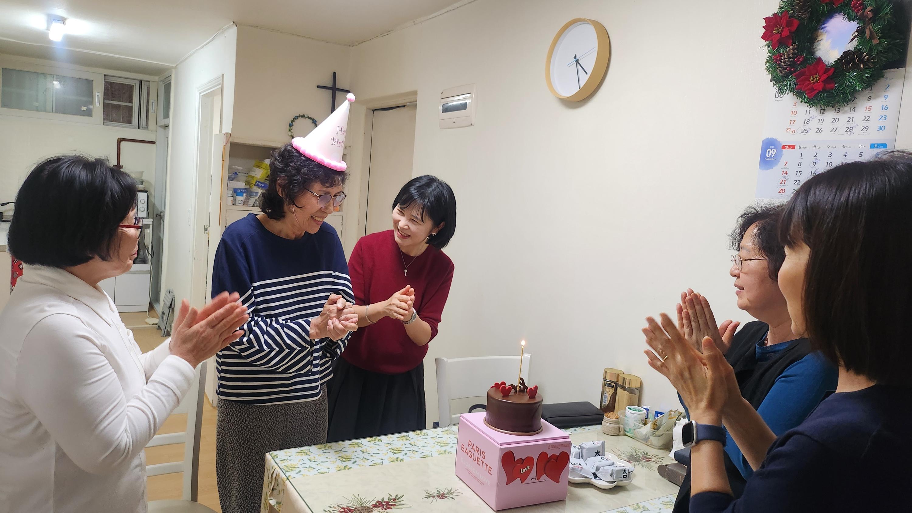 가정환우 생신 축하