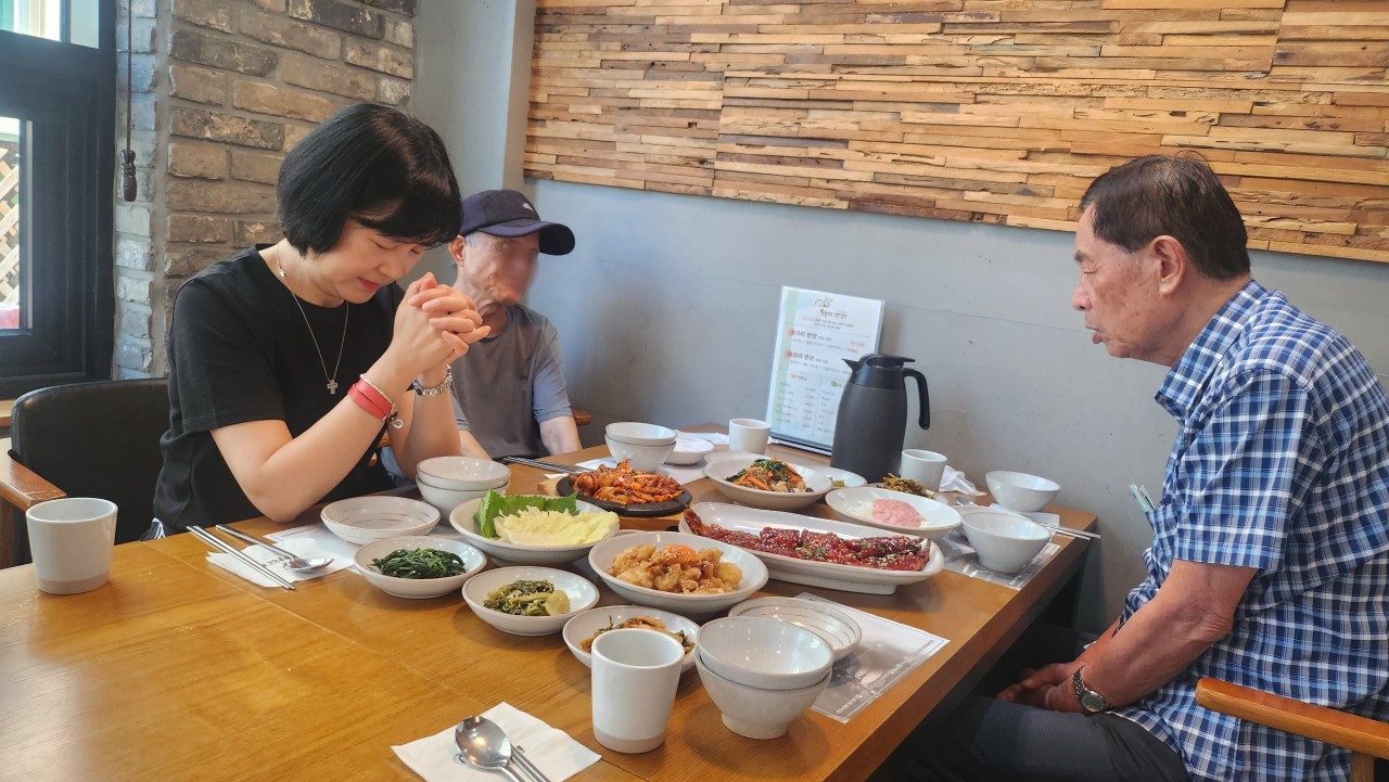 환우 생일 축하 심방